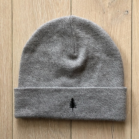 Ten Tree Merino Wool Blend Marled Beanie in Gray Unisex - Picture 1 of 8